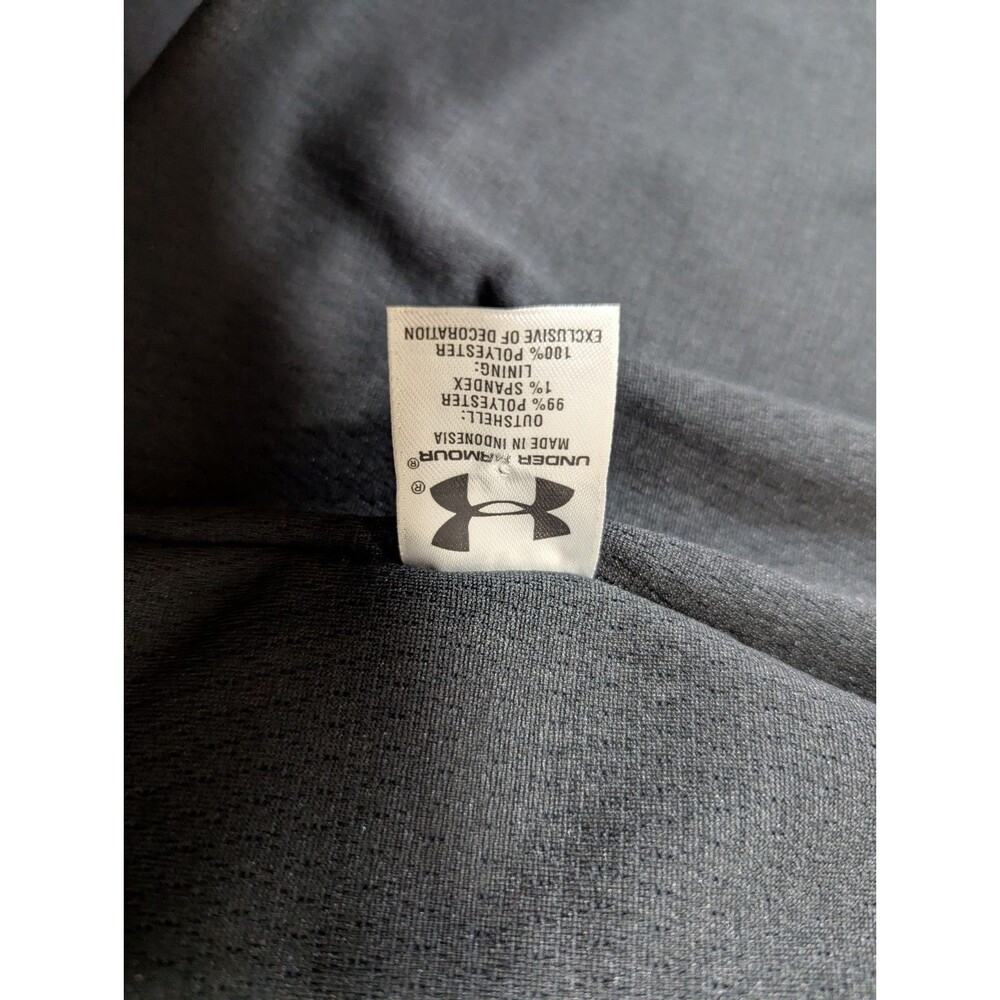 Under Armour Maryland Terrapins Jacket Men Small Loose Black Full Zip Terps - Picture 7 of 9